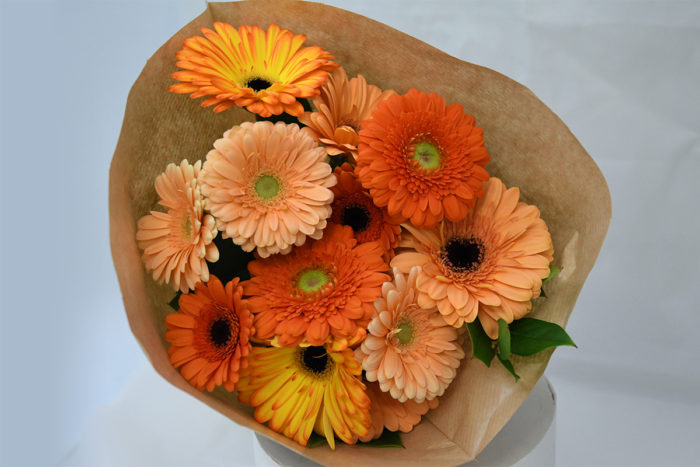 Gerbera Galore Bouquet - Orange